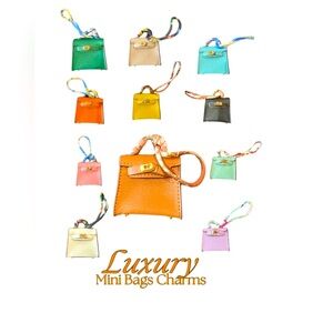 Luxury Mini Bag Charm